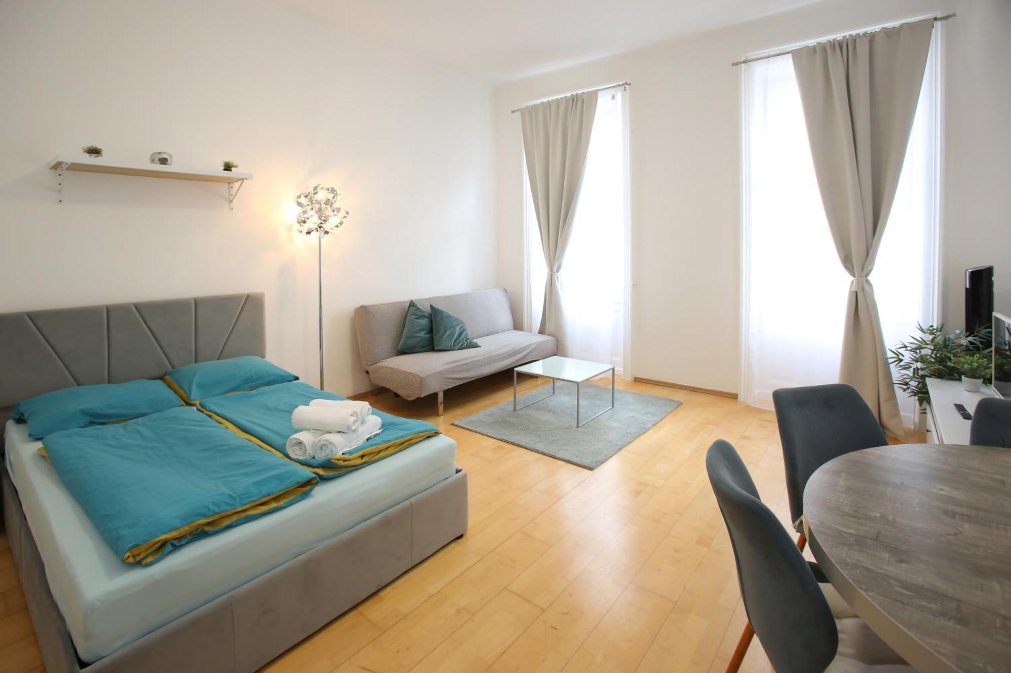 Apartamento Downtown Bliss Modern Retreat With Free Parking And Fast Internet 600 Mbits Viena Exterior foto